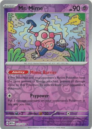 Mr. Mime [Reverse Holo]